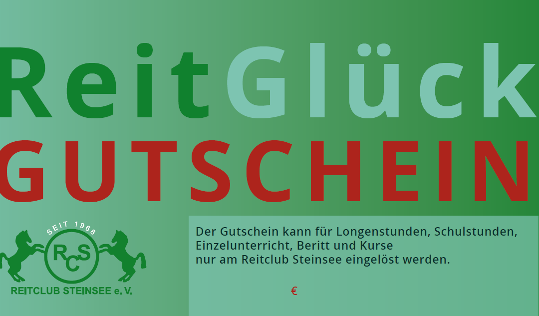Gutschein REITGLÜCK